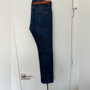 Men’s 7 For All Mankind Jeans in “Paxton” style. Size 34. Dark wash